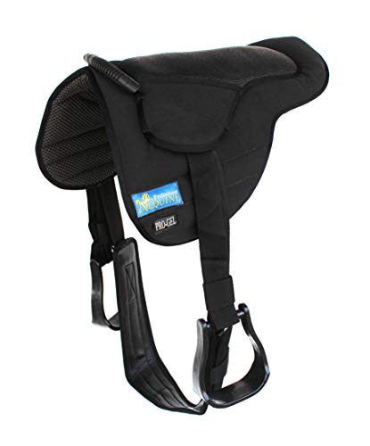Horse Western Lightweight Neoprene Padded Bareback Saddle Pad 39186 - color: Black, size: Pad: 24" L x 36" W