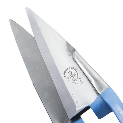 Premier 1 Bent Hand Shear for Wool Sheep & Livestock - 5.5" Blade - Blue