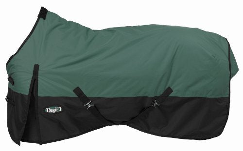 Tough 1 600 Denier Waterproof Horse Sheet - color: Hunter Green, size: 81"