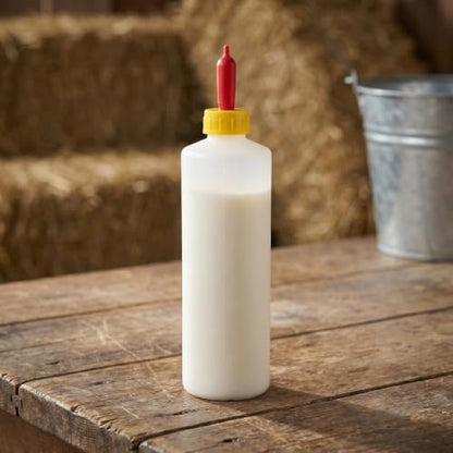 Abaodam Lamb Feeding Bottle Kit with Replacement Nipples, 400ml