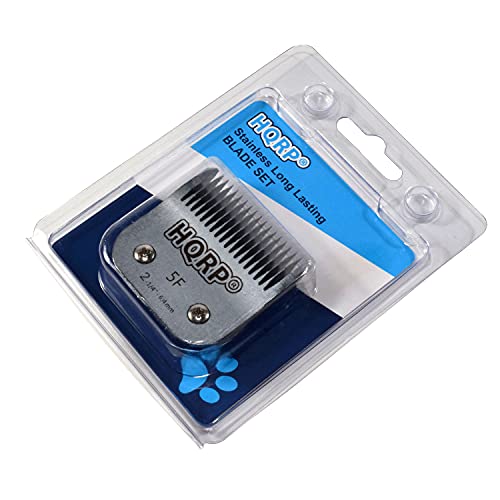 HQRP Animal Clipper Blade Compatible with Oster Size-5FC CryogenX Professional Pet Grooming Coaster - size: Size-5FC