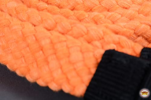 HILASON Braided Flat Cotton Roping Rein Trigger 1" X 7Ft | Horse Racing Barrel Gifts - color: Orange