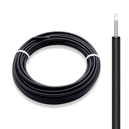 Electric Fence Wire Double Insulated Underground Hard Cable - 16Gauge, 36ft - Galvanized Steel Core - size: 16Gauge, 36Ft