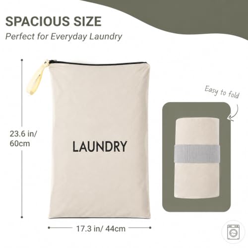23.6" x17.3" Dirty Clothes Bag for Traveling and Camping