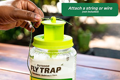 RESCUE! Outdoor Fly Trap - Reusable - 12 Traps
