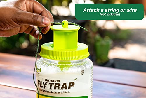 RESCUE! Outdoor Fly Trap - Reusable - 4 Traps