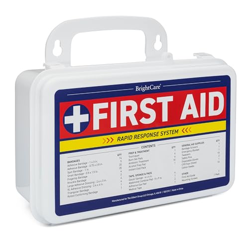 First Aid Kit for Office, Home, Car, School - 130 Pieces