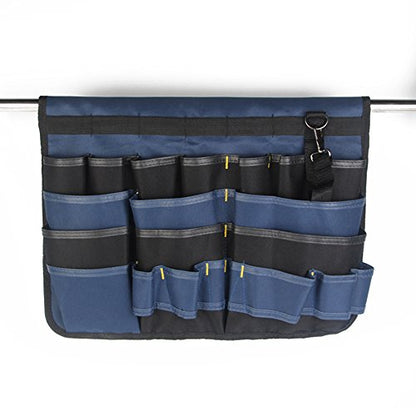 PT-N018 MultiPatternal Adjustable Hanging Bag Tool Organizer, Blue