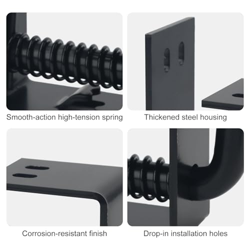 847 Trailer Gate Latch and Spring Pin Kit, 2-Pack