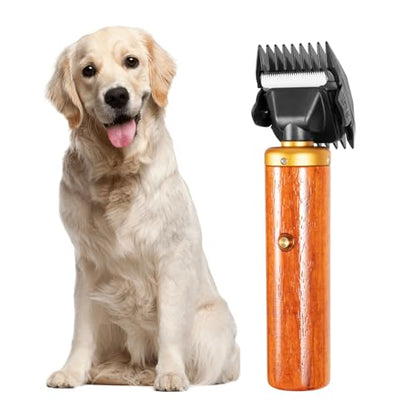 Dog Electric Sheep Goat Shears Clippers for Grooming for Thick Coat High Power 8000RPM 55W Rechargeable Dog Shaver Dog Grooming Kit with Stainless Steel Blade for Dogs and Pets Pet Supplies - size: 7200RPM
