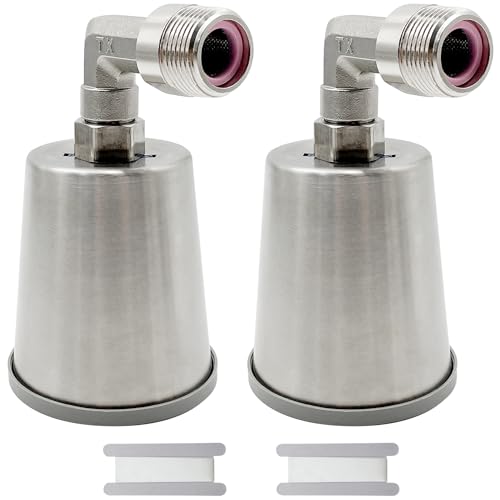 2 PCS 304 Steel Water Float Valve, Water Level Control Water Tank Traditional Float Valve Upgrade (1 inch Side Inlet) - color: 1 inch Side Inlet
