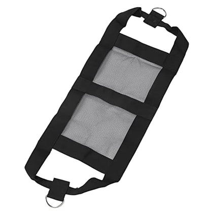 Animal Weighing Sling, Heavy Duty Nylon Hanging Weight Support for Calf Lamb Goat Farm Use 220 lb Capacity Adjustable Straps Washable Foldable 48 x 30 cm 1 Pack