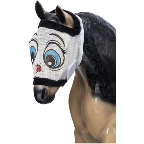 Tough 1 Miniature Novelty Ladybug Mesh Fly Mask