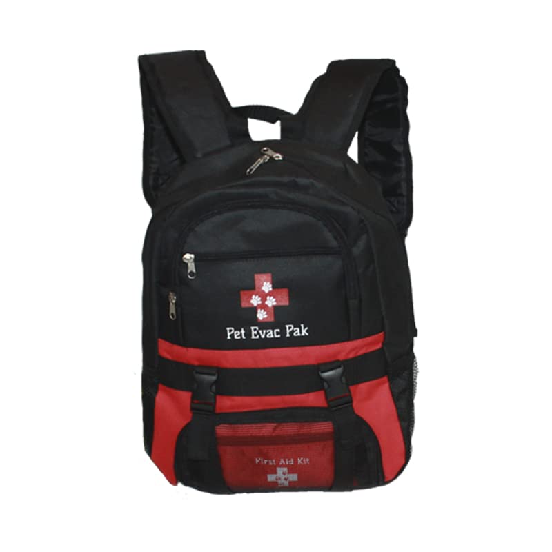 Pet Emergency Kit Cat and Dog Combo with Durable Backpack | First Aid Supplies, Food and Water Included, Safety Equipment, 72-Hour Emergency Preparedness