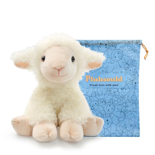 Sheep Stuffed Animal 8.5In Microwavable Weighted Soft Chamomile - style: Sheep-Chamomile