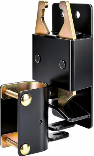 Two-Way Lockable Gate Latch – Heavy-Duty S16100100 (Big Black) – Perfect for Farm, Ranch, Pasture, Livestock & Field Gates – Universal Fit for Round or Square Tubes - size: BIG BLACK 1PACK