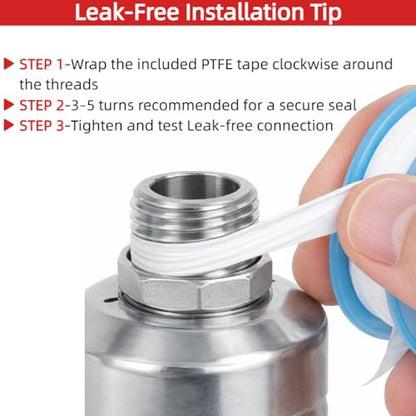 Automatic Float Valve for Water Tank, Tank Float Valve 1/2" & 3/4"