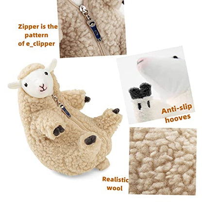 Furvana Shaved Sheep Stuffed Animal