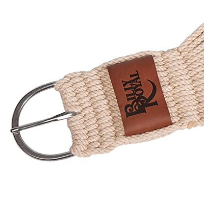 Billy Royal Western Horse Cinch | Non-Irritating Strings | Saddle Comfort and Stability | Stainless Steel | Durable & Soft/Natural - size: 28", style: Mohair Roper