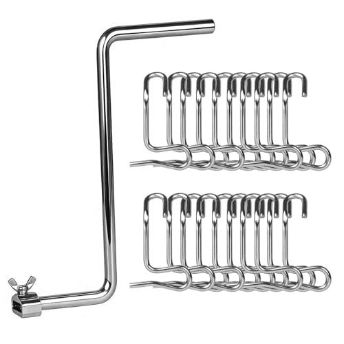 20PCS Fence Wire Tightener Kit, 6mm Wire Tensioner for Farm Fencing | Wire Tightener Clips, Includes Tightener Handle, 1/4" Barbed Wire & Ranch Fence Repair Tool for Ranch, Farm & Garden Fencing