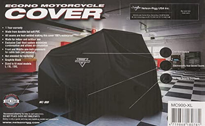 Nelson Rigg Econo Motorcycle Cover - size: Large