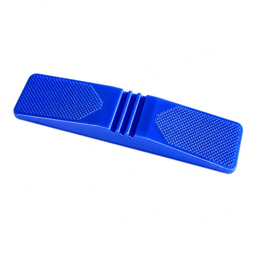 Correct Connect Bow Groomer De-Shedding Tool for Horses, Horse Grooming Brush and Horse Shedding Tool, Flexible Rubber Curry Comb for Coat Care, Bathing and Cleaning (Blue) - color: Blue