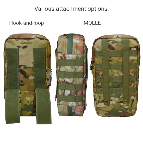156-Slot Tactical Ampoule Case 1-10ml MOLLE Medical Organizer Multicam Camo