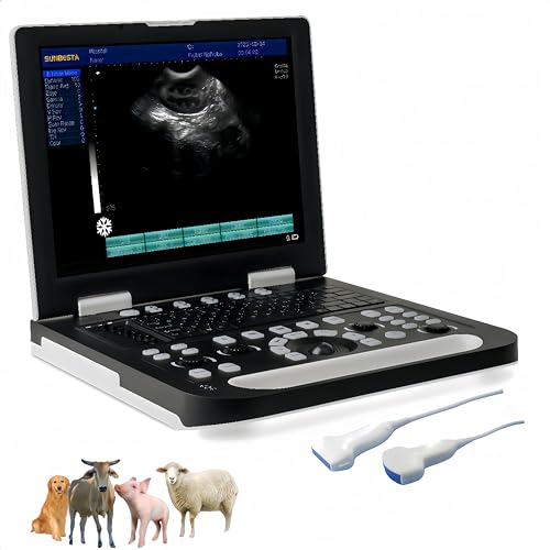 N60 Portable Veterinary Ultrasound Machine, 15" LCD - size: Convex & Linear Array Probe