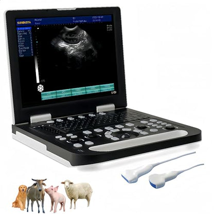 N60 Portable Veterinary Ultrasound Machine, 15" LCD - size: Convex & Linear Array Probe