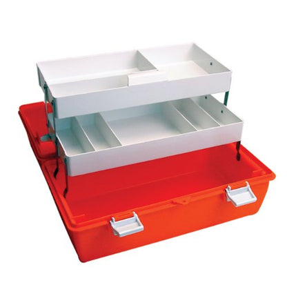 Flambeau Orange Medical Box First Aid Medium Empty