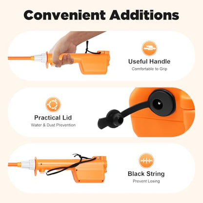 Cattle Prod, Waterproof Electric Livestock Prod, 26in Animal Prod for Farm Ranch Herding and Livestock Management, Livestock Shock Stick