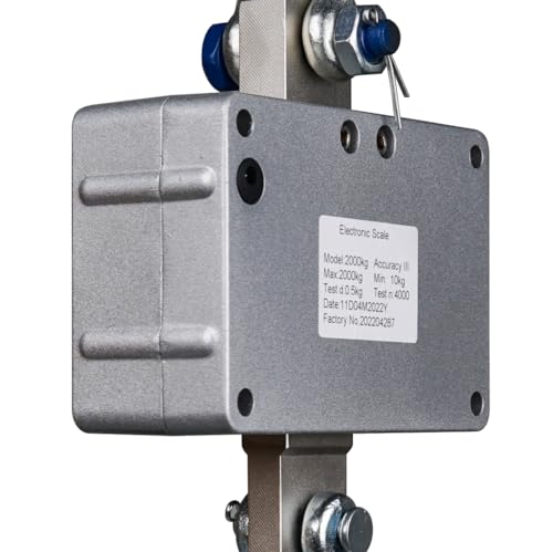 Digital Hanging Scale, 2000KG / 4400LBS Crane Scale, Mefape Heavy Duty Industrial Scale, Remote Included, LED Display