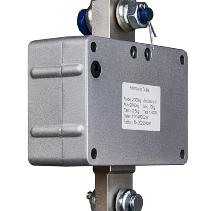 Digital Hanging Scale, 2000KG / 4400LBS Crane Scale, Mefape Heavy Duty Industrial Scale, Remote Included, LED Display