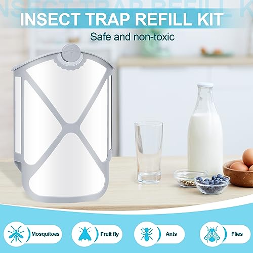 Husaco Flying Insect Trap Refills & 8 Cartridges