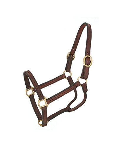 Royal King Leather Track Halter - size: Pony