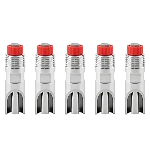 Sippy Cup Stainless Steel Nipple Water Dispenser, Leak Proof Design, 5 Pack
