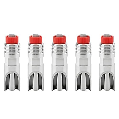 Sippy Cup Stainless Steel Nipple Water Dispenser, Leak Proof Design, 5 Pack
