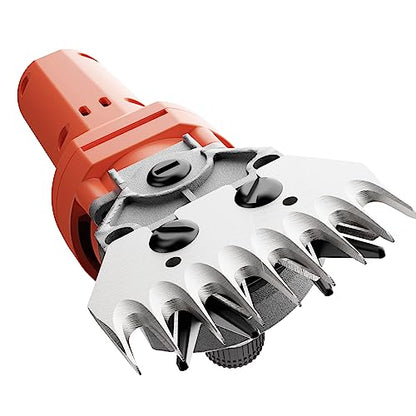 CNCEST 63Inch Flexible Shaft Electric Sheep Shears,110V 1200W Electric Shearing Clipper Sheep Goat Shears Machine Wool Clipper Cutter,Blades Adjustable