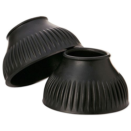 Centaur Thick Rib Black Bell Boots