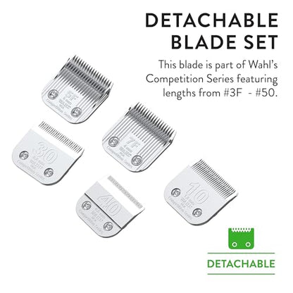 Wahl Professional Animal 50 Ultra Surgical Competition Series Detachable Blade with 1/64-Inch Cut Length (2350-100) - size: 50