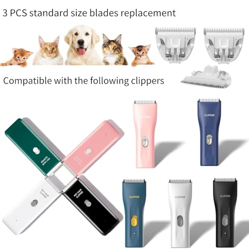 3 PCS Standard Size Replaceable Ceramic Blades Set - color: 3pcs Blades