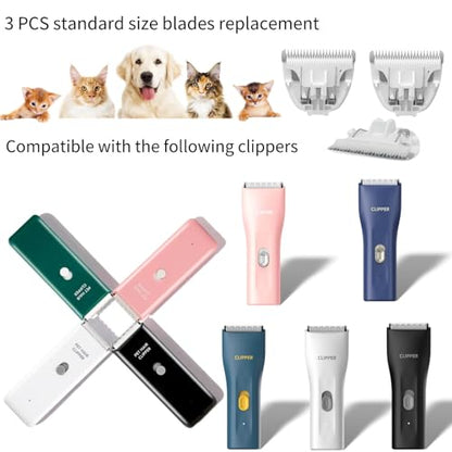 3 PCS Standard Size Replaceable Ceramic Blades Set - color: 3pcs Blades