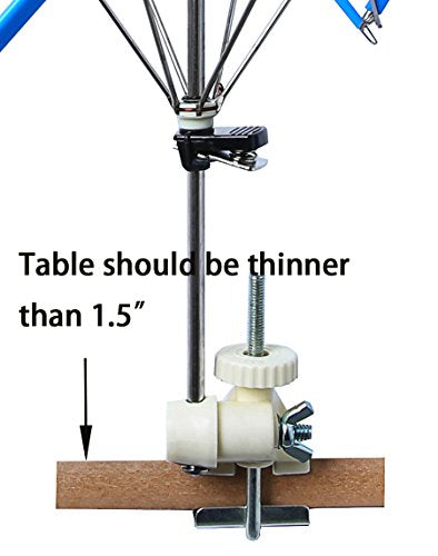 cuteDIY Yarn Swift, Umbrella Swift for Yarn Winder with Storage Case