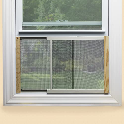 Frost King AWS1845SP WB Marvin Adjustable Window Screen, 18in High x Fits 25-45in Wide