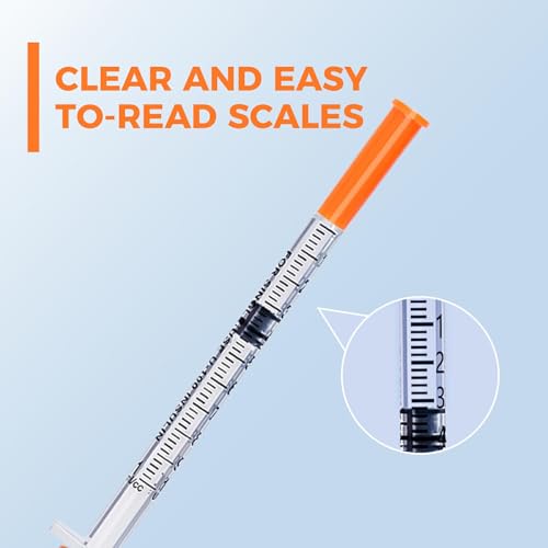 1ml/cc 29G 5/16" Syringe, Lab Syringes, 100 pack - style: 1ml/cc 29G 5/16"