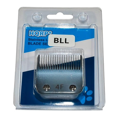 HQRP Animal Clipper Blade Compatible with Oster Size-4F CryogenX Professional Pet Grooming - size: Size-4F