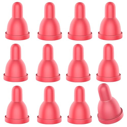 12Pcs Sheep Goat Lamb Milk Nipples Soft Rubber Pacifier - size: 12PCS Lamb pacifier