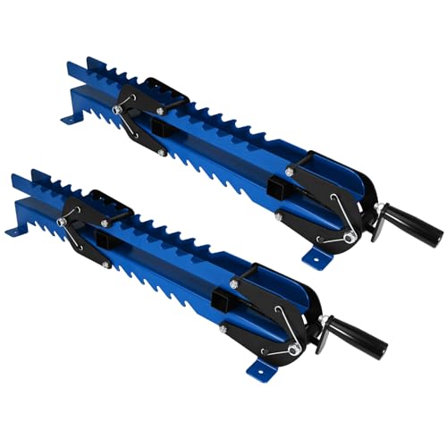 2-Pack 19" Panel Clamps for Woodworking fits 2" to 17" Wide Woodworking | 4-Way Pressure Steel Parallel Clamp For Board Cabinet,Tabletops, Woodwork,with Clamp Rails And Fixable Feet，Keeps Boards Flat