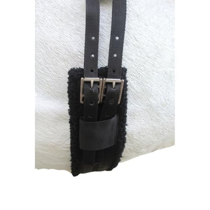 Horse Quilted English Bareback PAD Trail Fleece Neoprene Turquoise 72F48TR