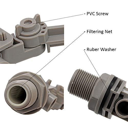 3/4 Float Valve for Water Tank Plastic Water Float Valve